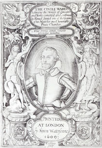 Portrait of Samuel Daniel von Thomas Cockson