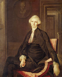 Portrait of Laurence Sterne von English School