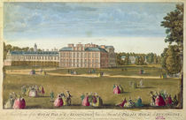 A Front View of the Royal Palace of Kensington by English School