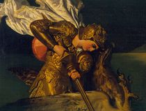 Ruggiero Rescuing Angelica von Jean Auguste Dominique Ingres