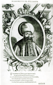 Portrait of Mehmet III von English School