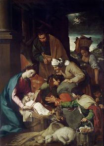 Adoration of the Shepherds by Bartolome Esteban Murillo