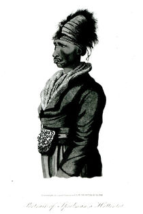 Portrait of Speelman, a Hottentot von William John Burchell