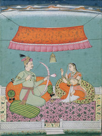 The Lotus Arrow, Bilaspur, c.1750 by Indian School