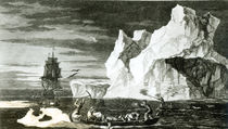 The Ice Islands on the 9th January 1773 von William Hodges