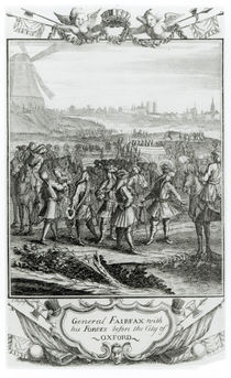General Fairfax with his forces before the city of Oxford von English School