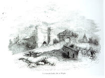 Carisbrook Castle, Isle of Wight by English School