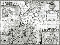 Map of Caernarvon, 1616 by John Speed