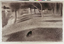 Study for Sunday Afternoon on the Island of La Grande Jatte by Georges Pierre Seurat