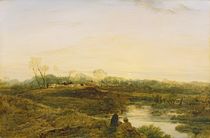 Evening, Bayswater, 1818 von John Linnell