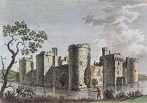 Bodiam Castle, Sussex, 6th July 1777 von English School