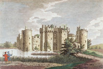 Bodiam Castle, Sussex, 7th January 1778 von English School