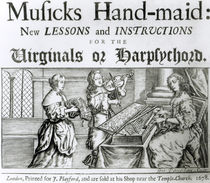 New lessons and instructions for the harpsichord or virginals by English School
