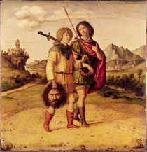 David and Jonathan, c.1505-10 von Giovanni Battista Cima da Conegliano