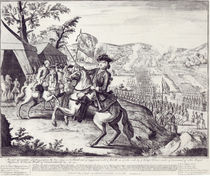 William Duke of Cumberland and the Rebel Forces by English School