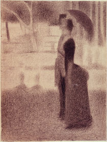 Study for Sunday Afternoon on the Island of La Grande Jatte von Georges Pierre Seurat