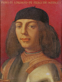 Portrait of Piero di Lorenzo de Medici by Agnolo Bronzino