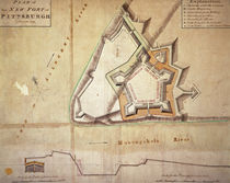 Plan of the New Fort at Pittsburgh by American School