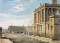 The Royal Crescent, Bath 1820 von David Cox