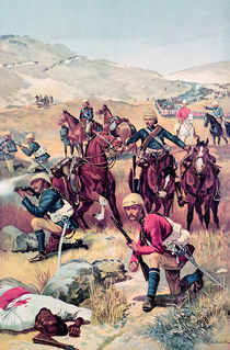 The Last Shot in the Soudan by Richard Caton Woodville