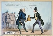 How to get made an MP, 19th July 1830 by William Heath