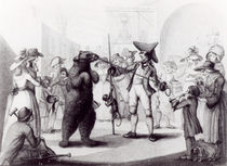 A Dancing Bear, 24th June 1785 von English School