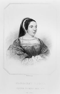 Portrait of Margaret Tudor Queen of Scotland by English School