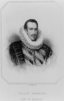 Portrait of Philip Howard 13th Earl of Arundel by English School