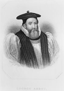 Portrait of George Abbot Archbishop of Canterbury by English School