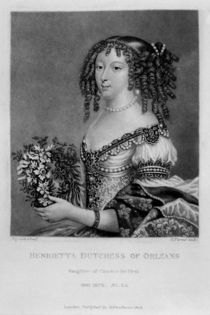 Portrait of Henrietta Anne by English School