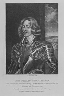 Portrait of Sir Philip Stapleton by English School