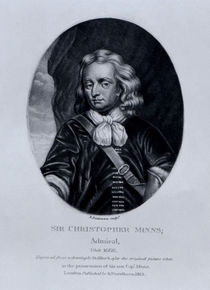 Portrait of Sir Christopher Minns von English School