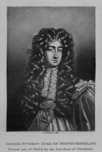 Portrait of George Duke of Northumberland by English School