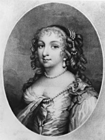 Portrait of Lady Denham, from 'Characters Illustrious in British History' von English School