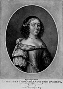 Portrait of Charlotte, Countess of Derby von English School