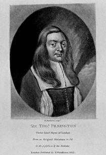 Portrait of Sir Thomas Pilkington von English School