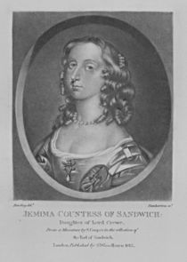 Portrait of Jemima Countess of Sandwich von English School