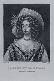 Countess of Kildare, from 'Characters Illustrious in British History' von English School