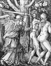 The Expulsion from Paradise by Albrecht Dürer
