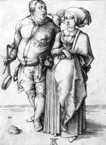 The Cook and his Wife von Albrecht Dürer
