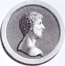 Portrait of Marcus Aurelius von English School
