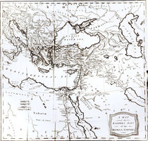 Map of the Eastern Part of the Roman Empire by English School