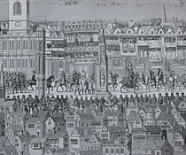 Part of the Coronation Procession of Edward VI von English School