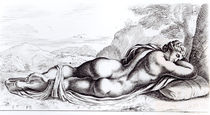 Hermaphrodite in the Borghese Gardens von Francois Perrier
