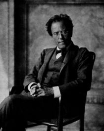 Portrait of Gustav Mahler, 1907 von Austrian Photographer