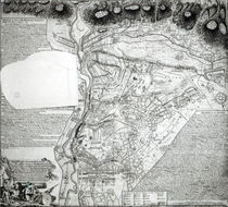 Plan of the Battle of Minden by English School