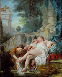 The Bath of Bethsheba, 1727 von Jean Francois de Troy