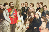 The Royal Family, 1880 by English School