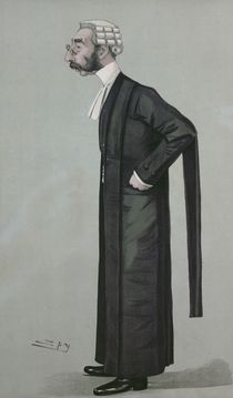 A Sporting Lawyer, form 'Vanity Fair' by Leslie Matthew Ward