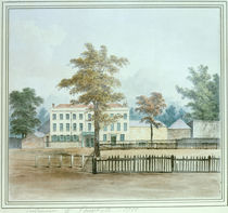 The Old House and entrance to Vauxhall Gardens von English School